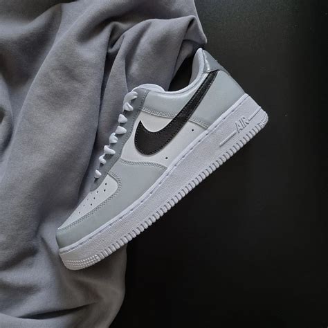 nike damen air force 1 gs fitnessschuhe grau|nike air force 1 shoes.